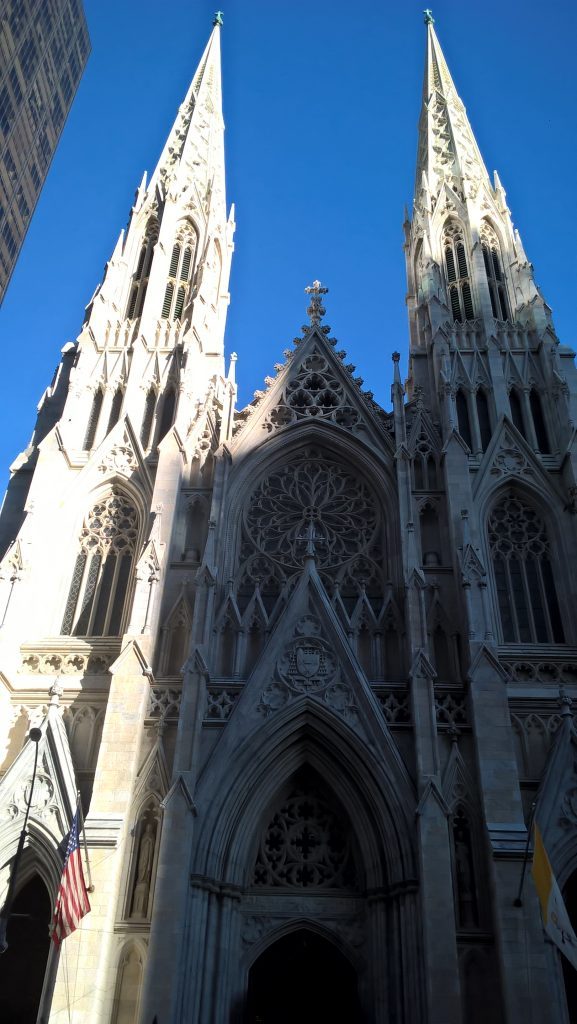 st. patrick's cathedral, new york, ny