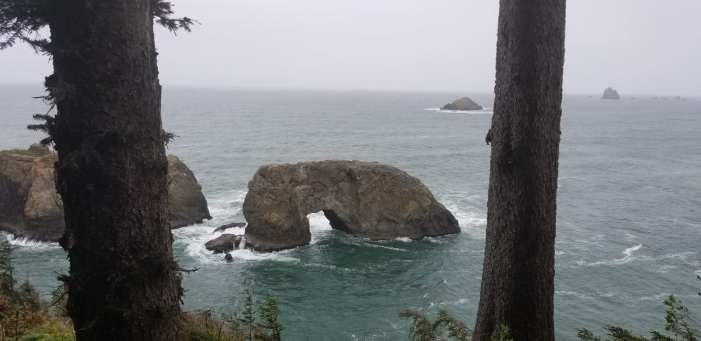 Arch Rock on the Oregon Coastline