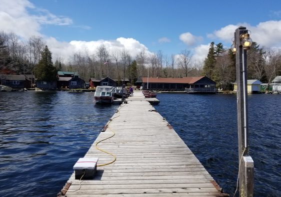 rideout's lodge dock