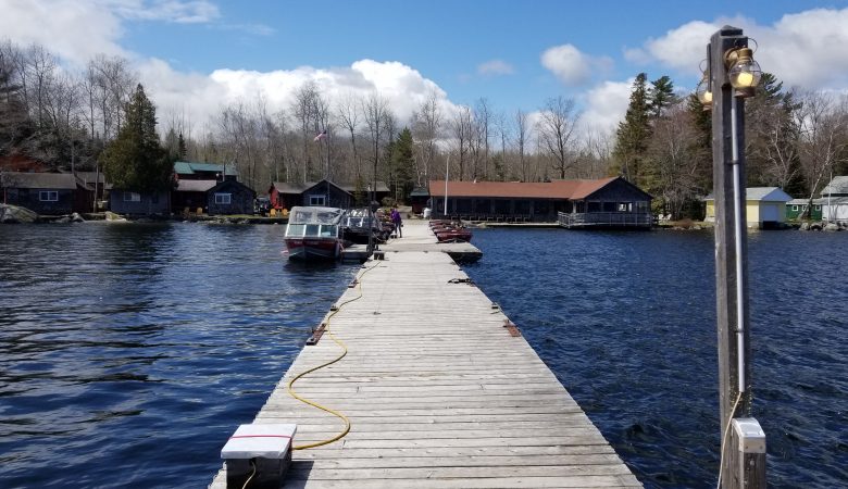 rideout's lodge dock